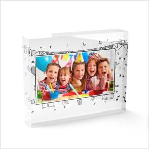 Acrylic Photo Block for Birthday