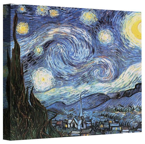 Starry Night over the Rhone by Vincent van Gogh0
