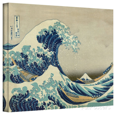 Great Wave off Kanagawa by Katsushika Hokusai0
