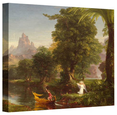 The Voyage of Life by Thomas Cole0