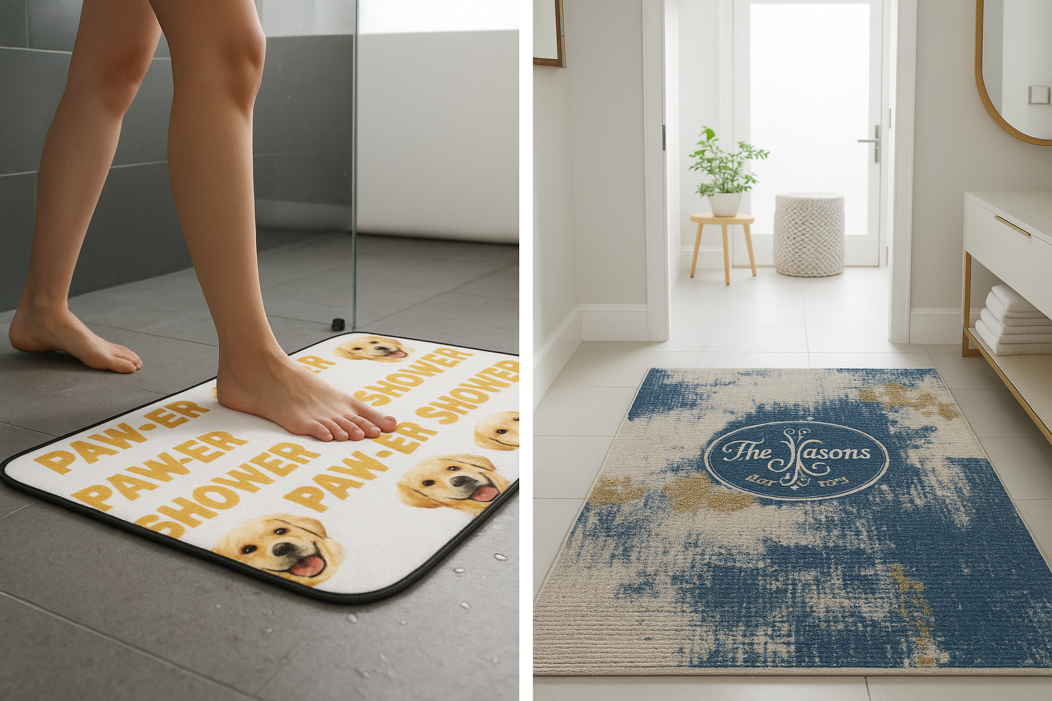 Choosing Custom Bath Mats & Rugs: What to Look For