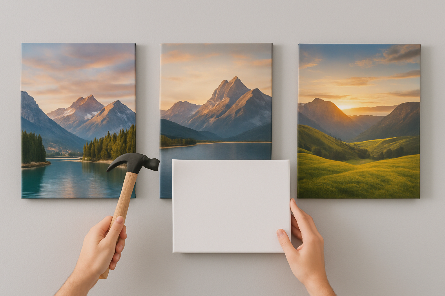 How to Hang a Canvas the Easy Way: A Complete Step-by-Step Guide