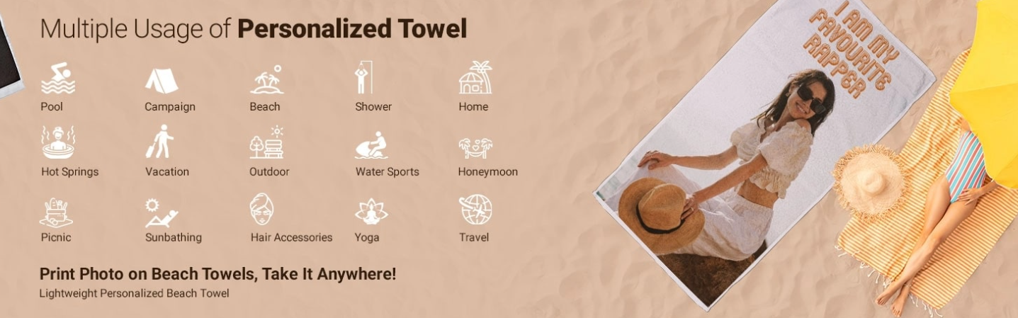 Personalized Beach Towels