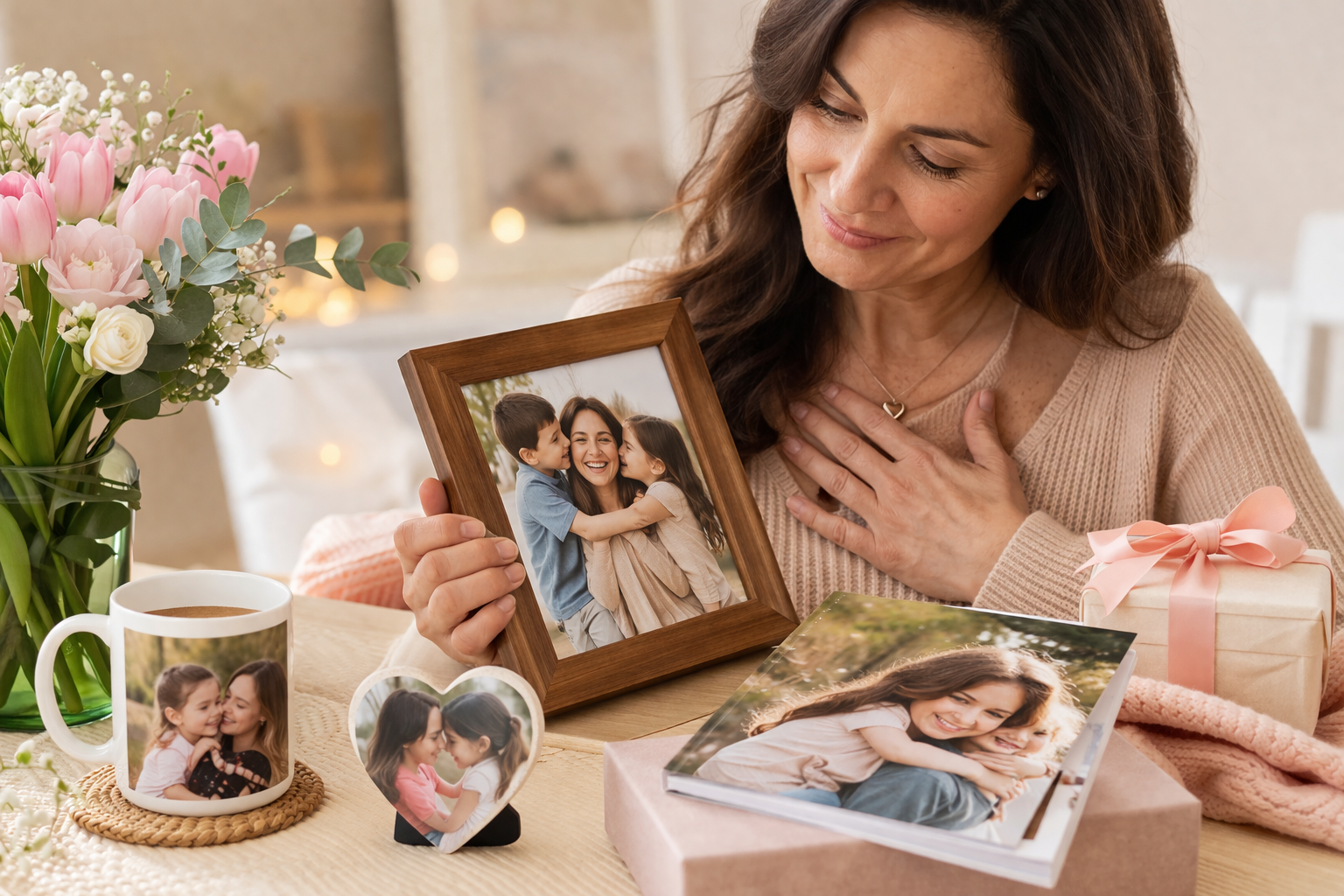 Personalized Photo Gifts for Mom That Bring Memories to Life