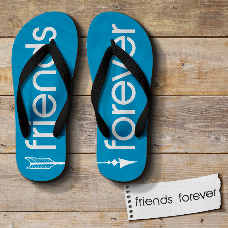 Custom Flip Flops with Logo