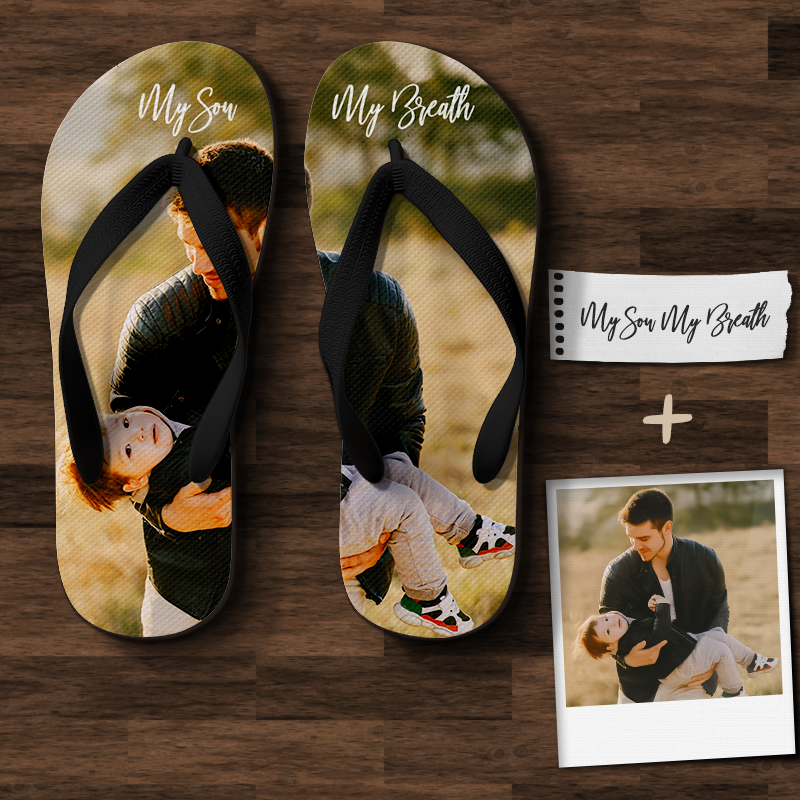 Personalized Flip Flops with Logo