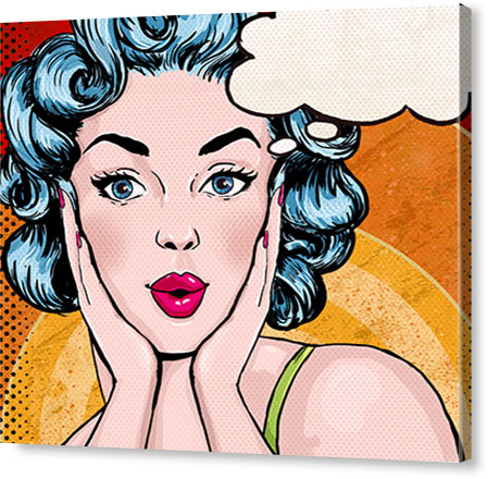 Pop Art on Canvas