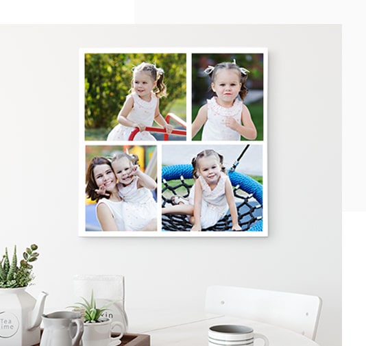 Breath-Taking Times Printed as a Collage on Canvas Breath-Taking Times Printed as a Collage on Canvas