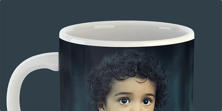 Close Up View - Photo Mugs