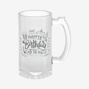 Custom beer mug birthday canada