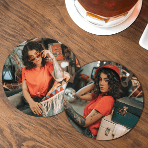 Custom Photo Coasters for Black Friday Sale Canada