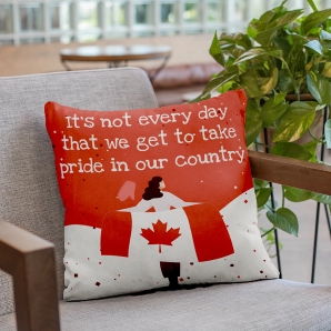 Photo Pillow Canada Flag