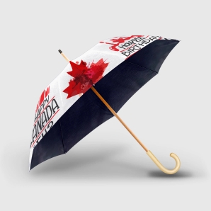Photo Umbrella Canada Flag