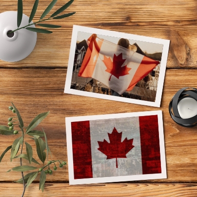 Facebook Photo Prints Canada Flag
