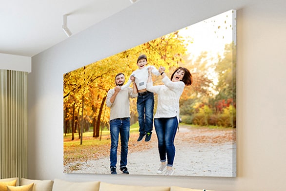 Family Photo on Custom Canvas Prints