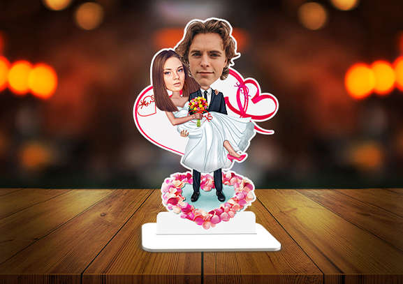 Personalised Caricature Photo Stands Specification