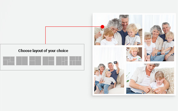 Choose layout of your choice