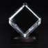 Personalised 3D Crystal Cube Shape Australia