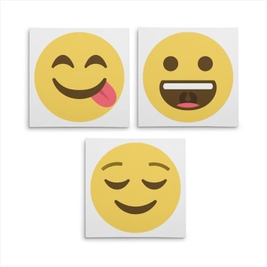 Print Emoji Art on Canvas