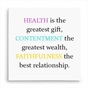 Print Quotes on Canvas