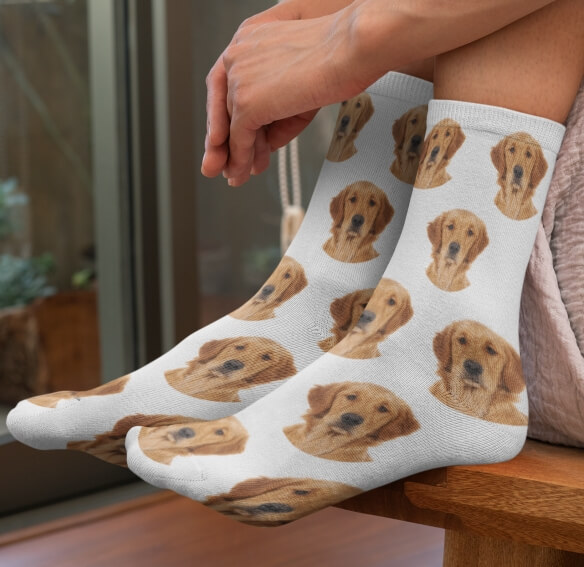 Custom Socks with Photos Online CA