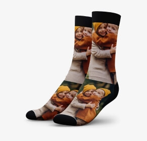 Personalised Face Clothing  Your Face On Clothes – Super Socks