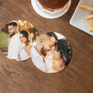 Custom Photo Coasters for Cyber Monday Sale