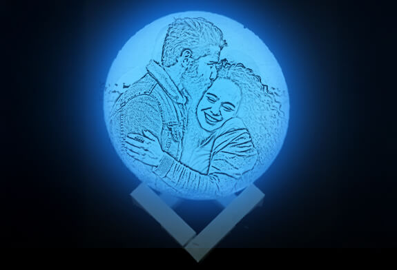 Customizable Moon Lamp