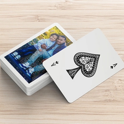 Custom Photo Playing Cards Father's Day Sale Canada