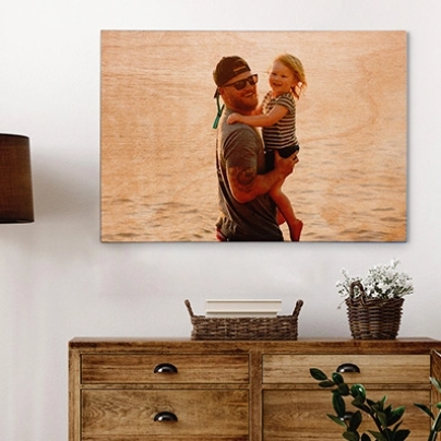 Custom Wood Photo Prints Father's Day Sale Canada