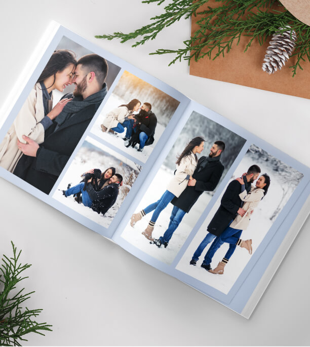 Large Mother son photos printed on custom photo book