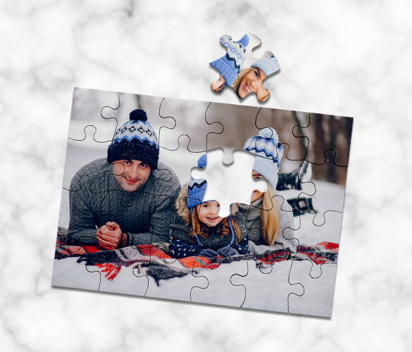 Family Photo on Jigsaw Puzzle Canada CanvasChamp