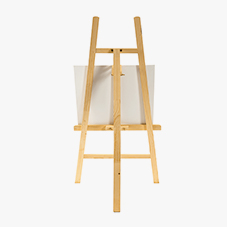 Easel Floor Stand of Custom Canvas Prints for Room Corner by CanvasChamp