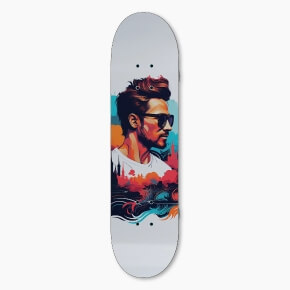 Custom Art Skateboard Decks