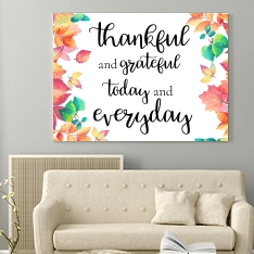 Thanksgiving Motivational Quotes Sale Canada CanvasChamp
