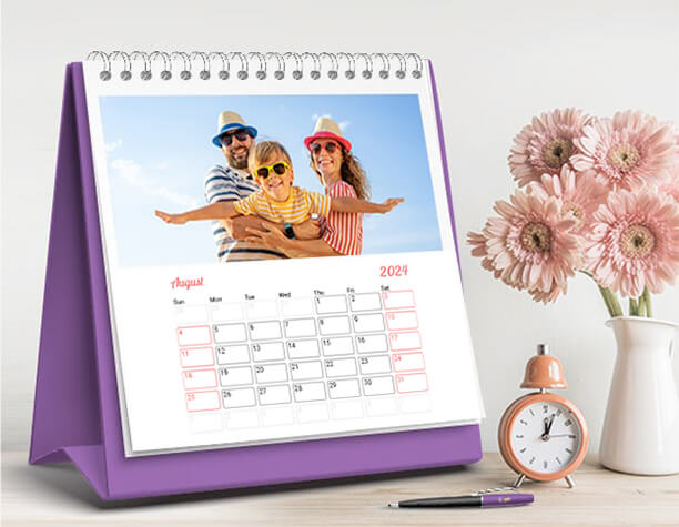 Custom Desk Photo Calendars