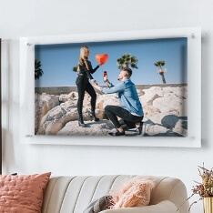 Custom Clear Frame Acrylic for Valentines Day Sale Canada