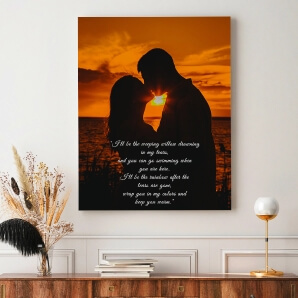 Lyrics on Canvas for Valentines Day Sale Canada