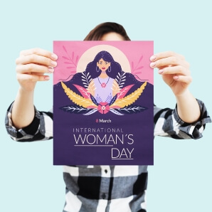 Framed Poster Prints for International Womens Day Sale Canada