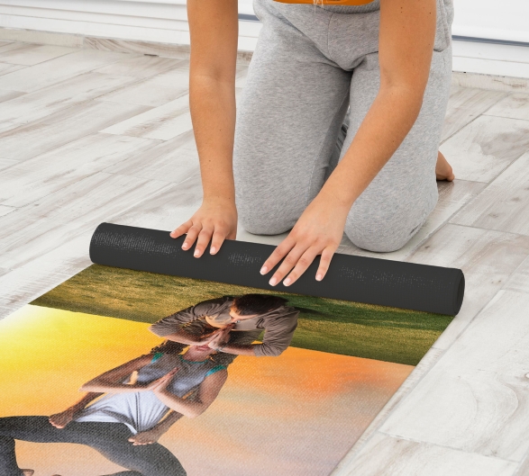 Custom Yoga Mats with Photos Online