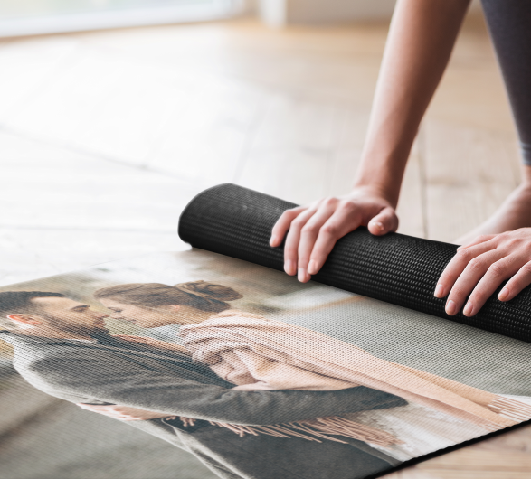 Get Cozy with Custom Yoga Mats Get Cozy with Custom Yoga Mats